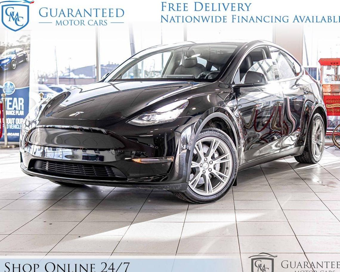 TESLA MODEL Y 2022 7SAYGDEE3NF312545 image